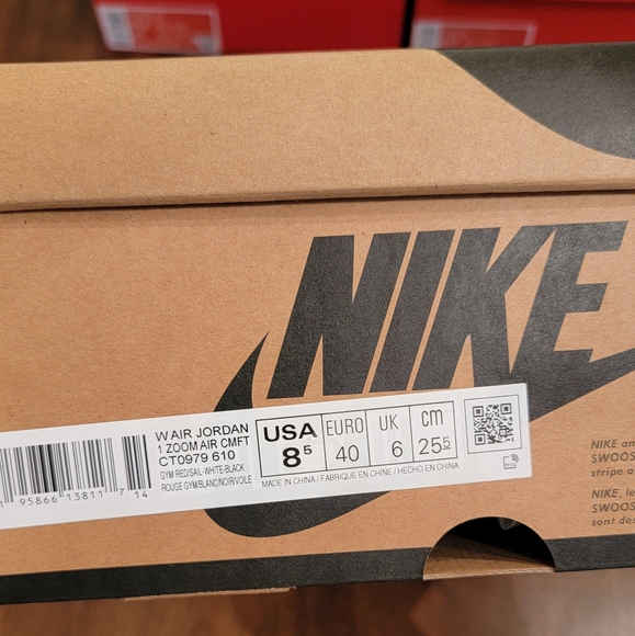 SOLD!!!! Nike Air Jordan 1 zoom women's 8.5 - Picture 7 of 7
